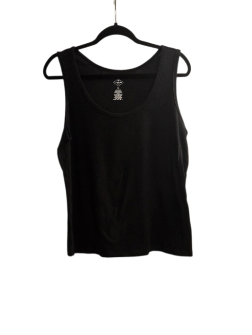 St. John's Bay Black Tank Top. XL